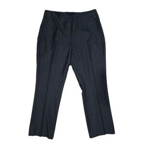 Elie Tahari Womens Trousers Size 12 Navy Blue
